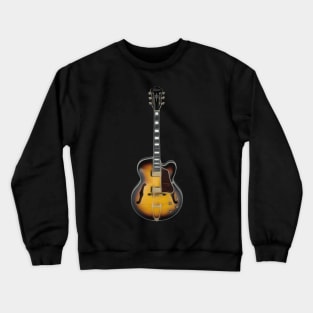 Artistic Archtop Guitar Crewneck Sweatshirt